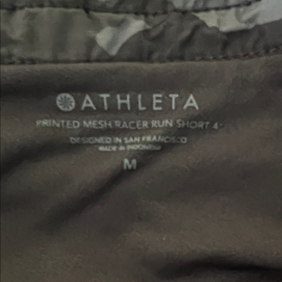 Athleta Mesh Racer Run short - Picture 2 of 5